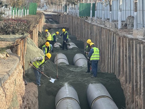 鏖戰(zhàn)寒冬筑管網(wǎng)，建設(shè)公司秦州新城管網(wǎng)更新項(xiàng)目全速攻堅(jiān)